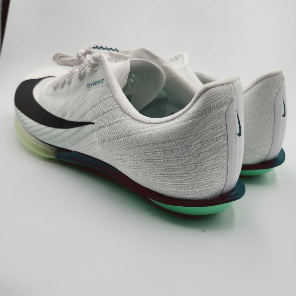 Mens Size 7.5 Nike Track Spikes Air Zoom Maxfly 2 White Barely Green FD8395-102
